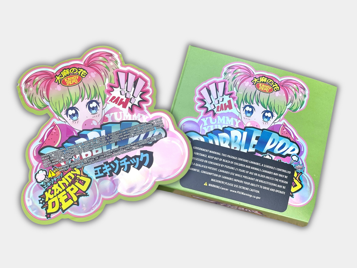 Kandy Depo Bubble Pop Mylar Bag with BOX