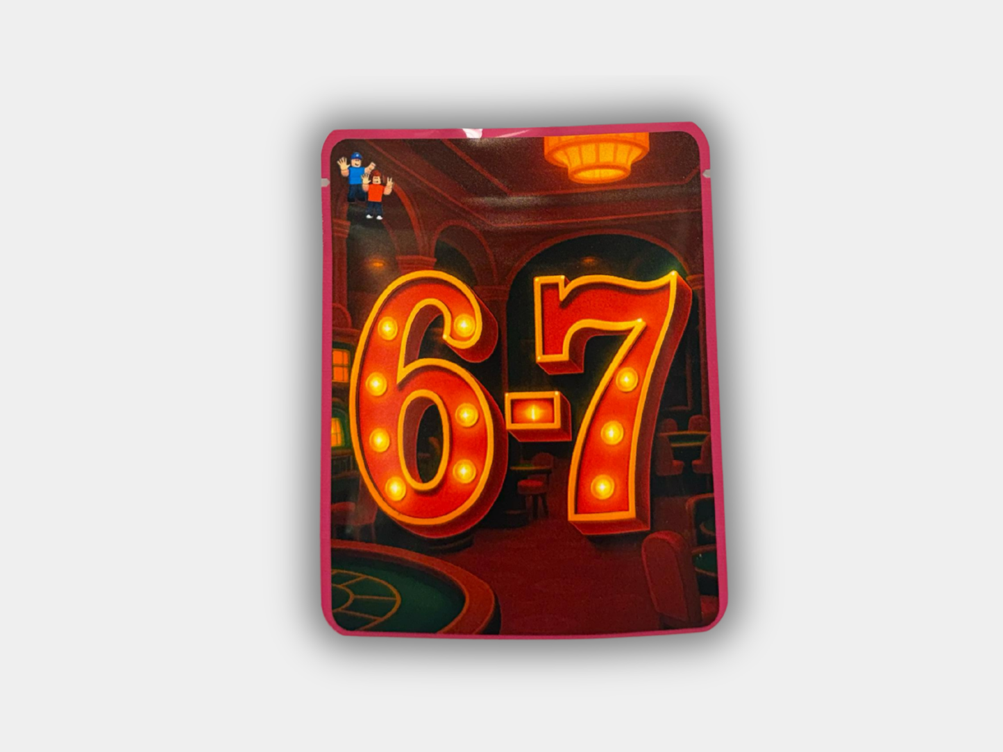 6-7 Mylar Bags 3.5G – 6 Pack Set