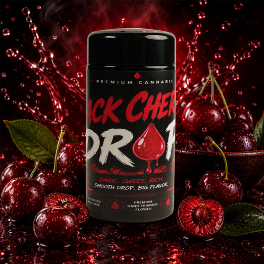 Black Cherry Drop Miron Jar