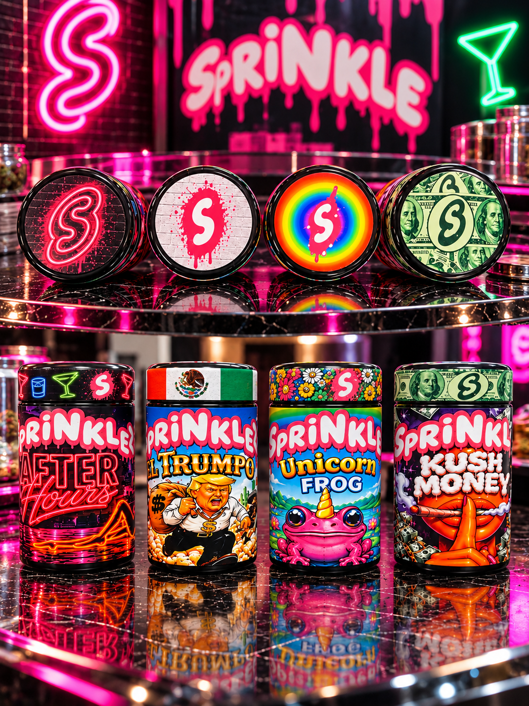Sprinkles Custom Miron Jar