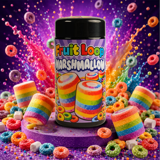 Fruit Loop Marshmallow Miron Jar