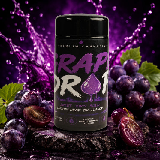 Grape Drop Miron Jar