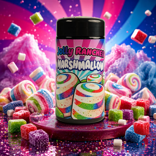 Jolly Rancher Marshmallow Miron Jar