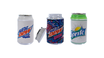 Soda Can Style 3.5G Plastic Jar | Pick Your Flavor | Smell Proof