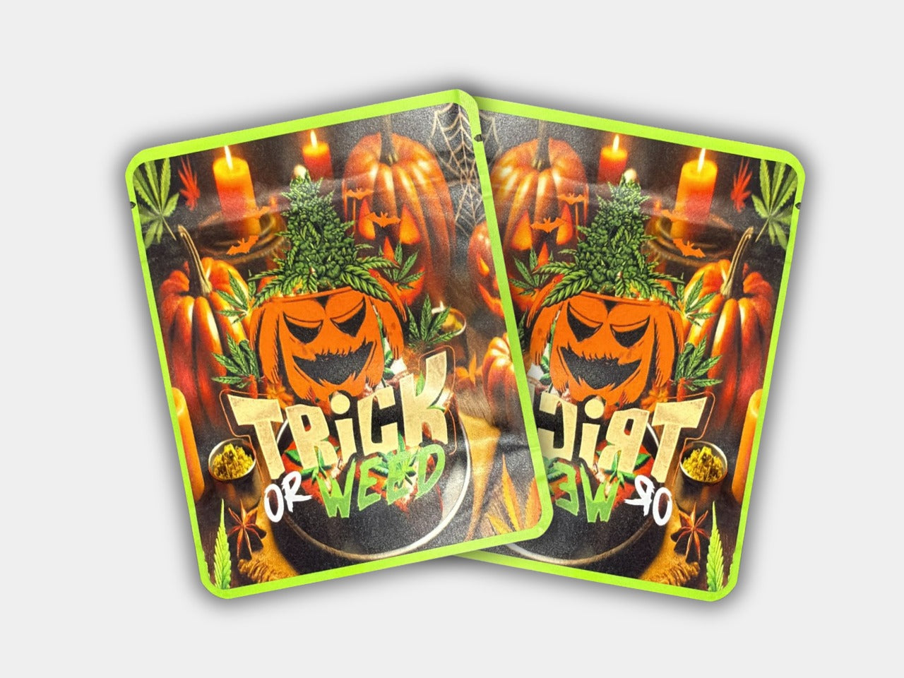 Trick or Weed 3.5G Mylar Bag