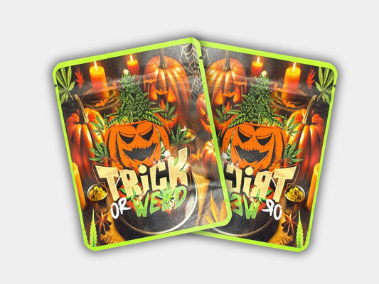 Trick or Weed 3.5G Mylar Bag