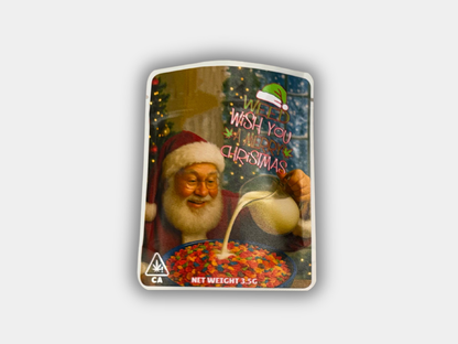 Holiday Collection 3.5G Mylar Bags – 6 Pack Set