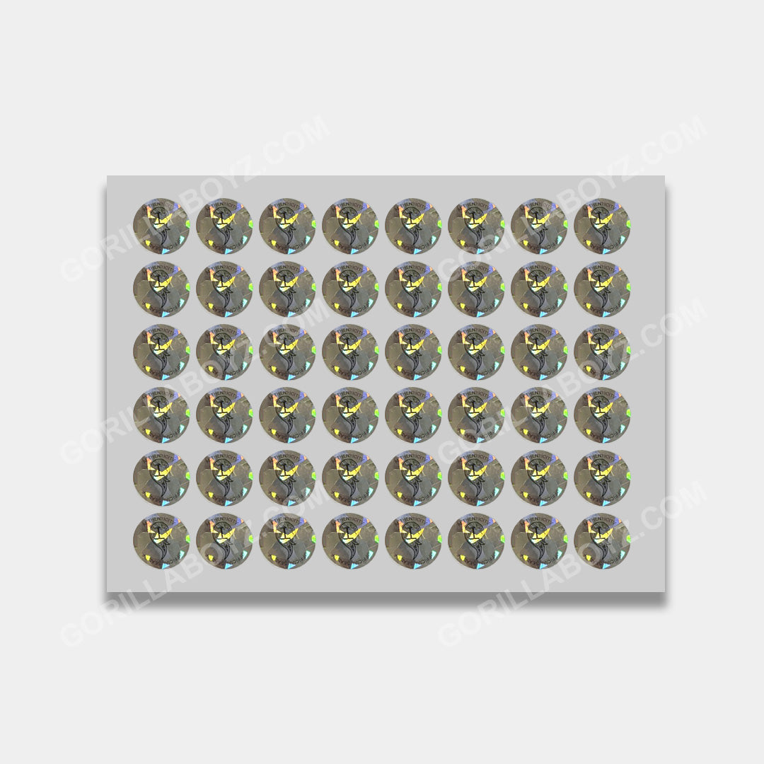 Ore Cookie mylar bags auth stickers